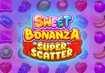 Слот Sweet Bonanza Super Scatter в Vodka казино